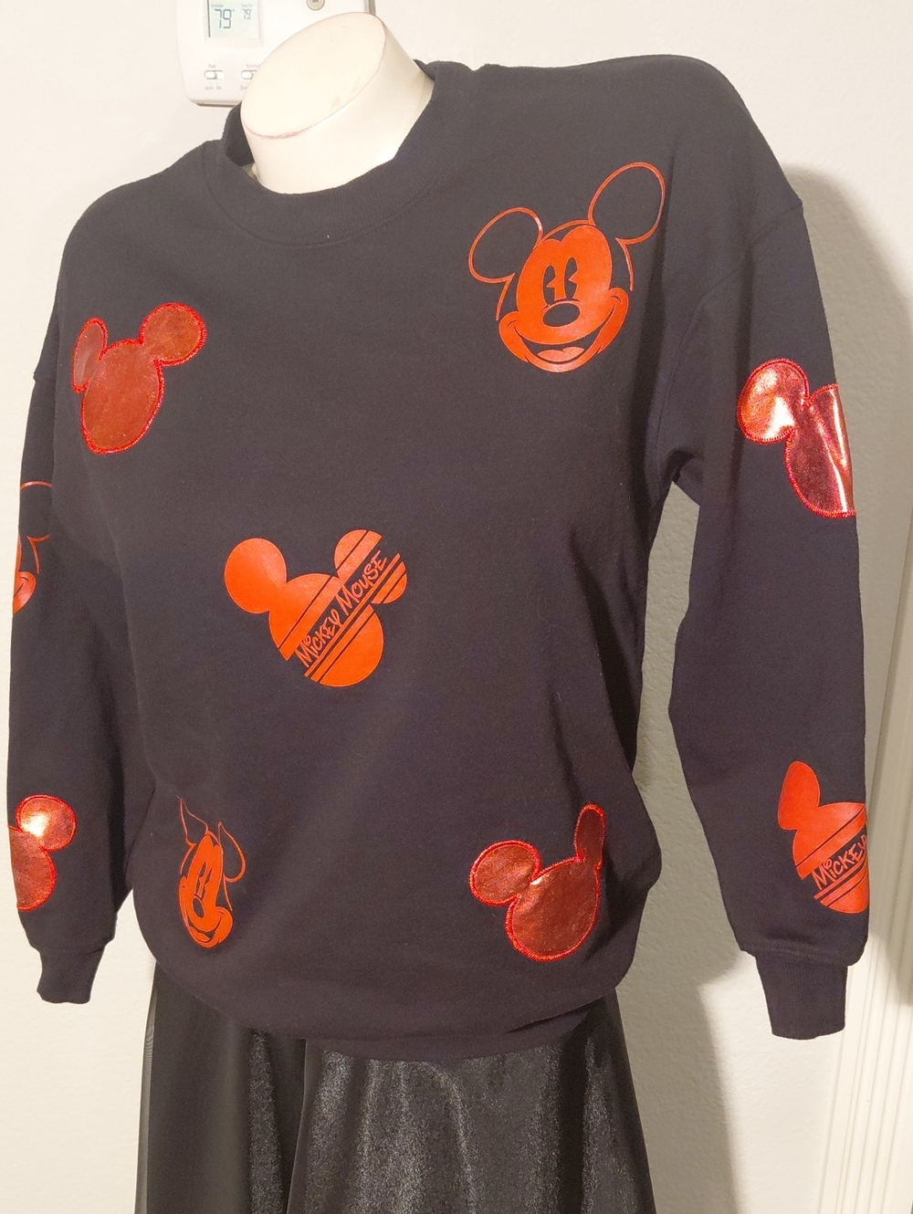 Mickey Mouse Black/Red Sweatshirt